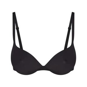 SKIMS Nipple Push Up Bra in Onyx 38C